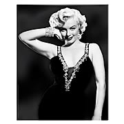 Marilyn Monroe Classy Pose Large Stretched Canvas